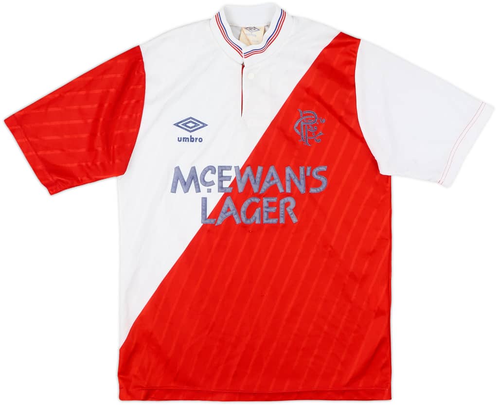 1987-90 Rangers Away Shirt - 5/10 - (L.Boys)