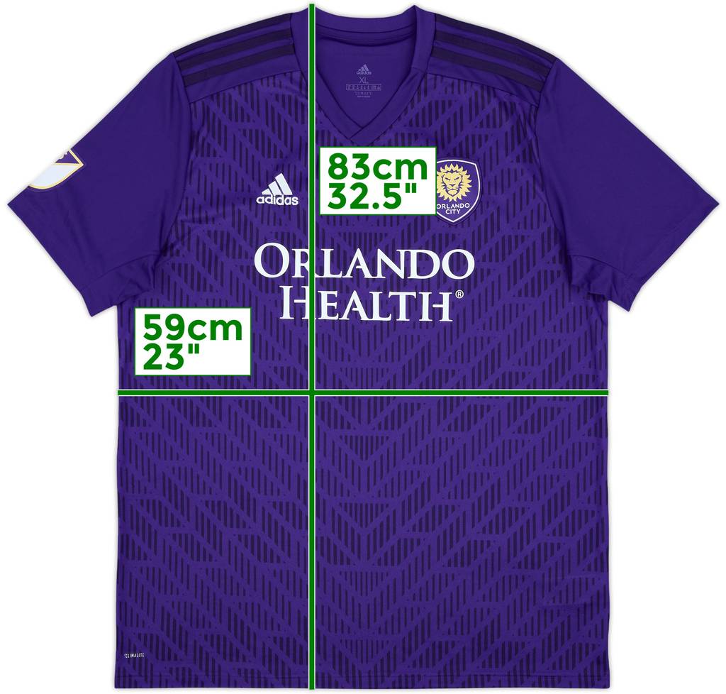 2019 Orlando City Home Shirt - 8/10 - (XL)