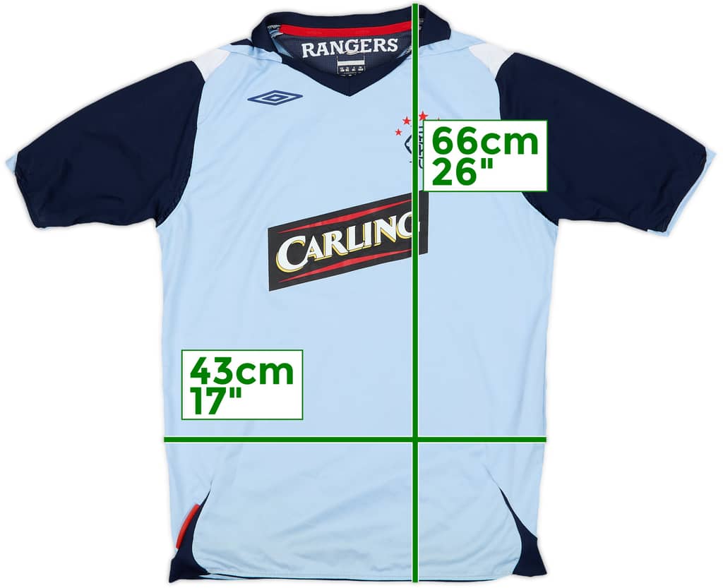 2006-07 Rangers Third Shirt - 7/10 - (XL.Boys)