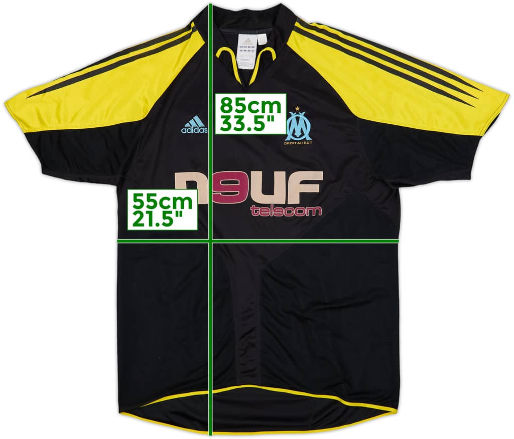 2004-05 Olympique Marseille Third Shirt - 8/10 - (L)