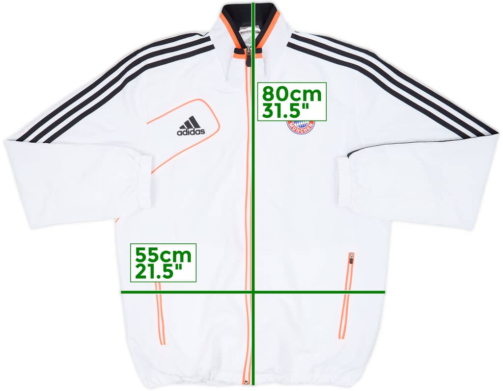 2012-13 Bayern Munich adidas Track Jacket - 6/10 - (L)