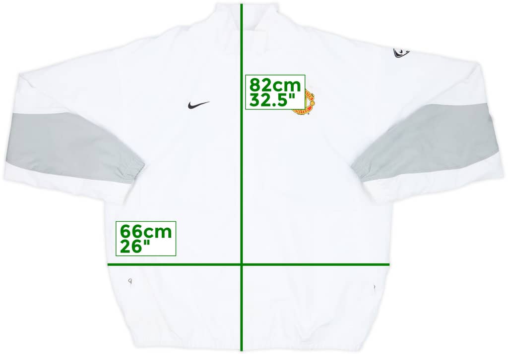 2003-04 Manchester United Nike Track Jacket - 7/10 - (XL)