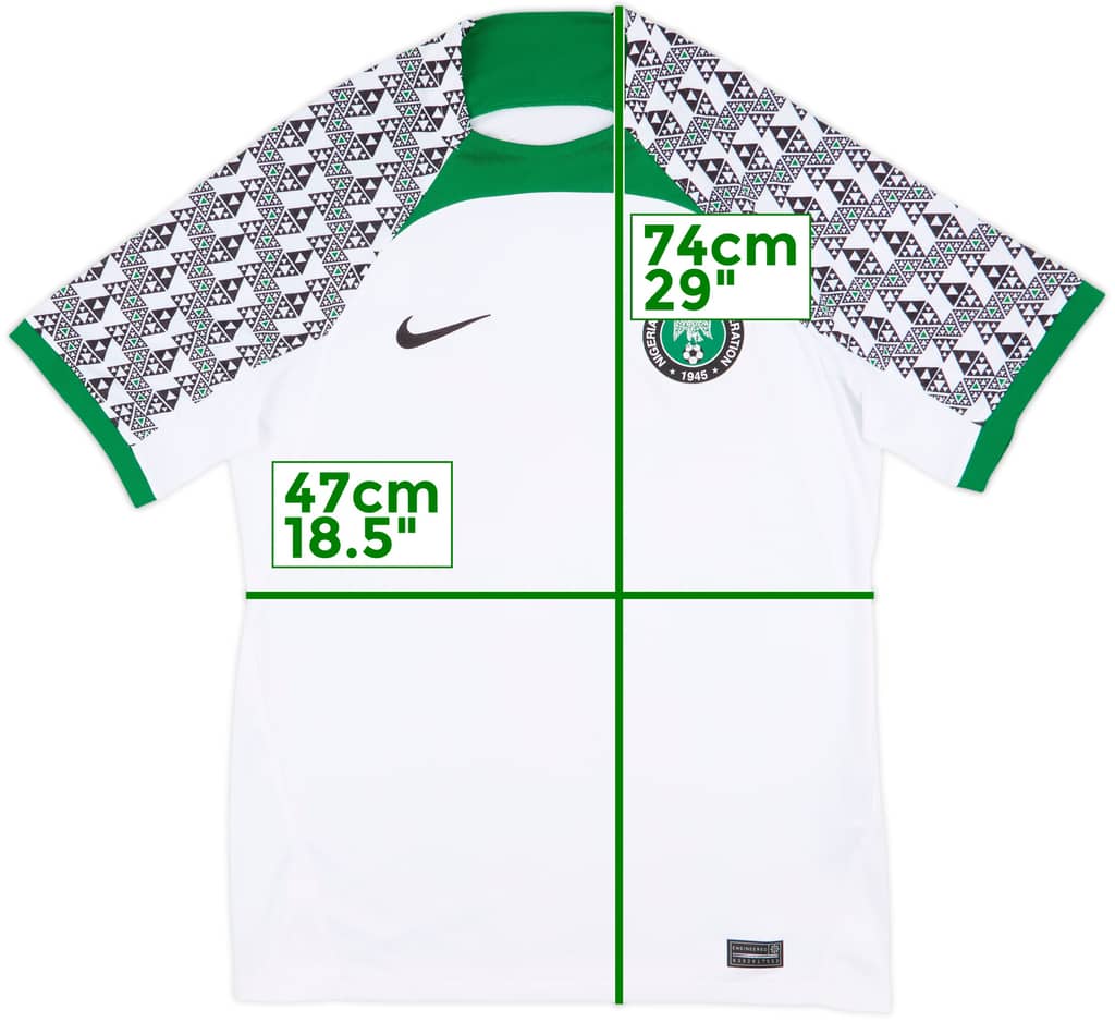2022-23 Nigeria Away Shirt - 10/10 - (M)