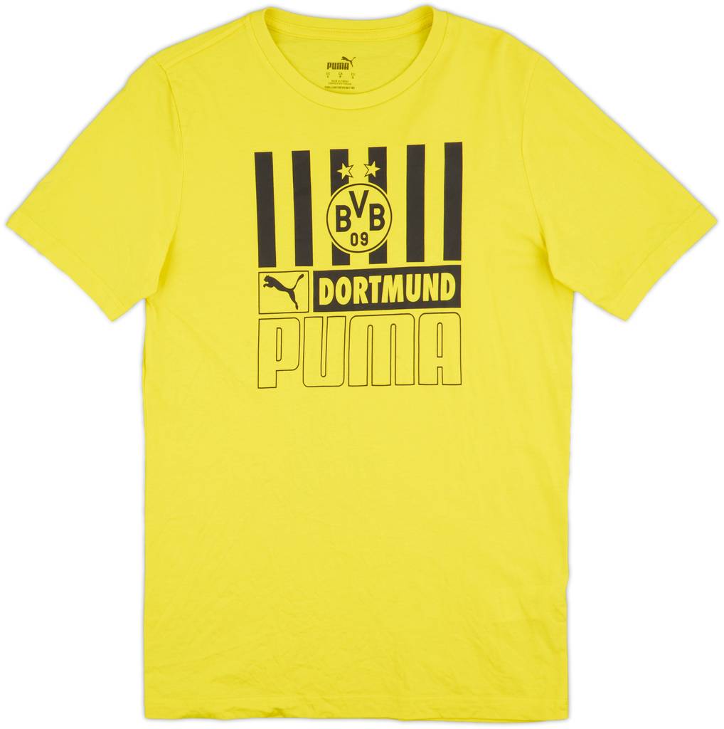 2022-23 Borussia Dortmund Puma Cotton Tee - 9/10 - (S)