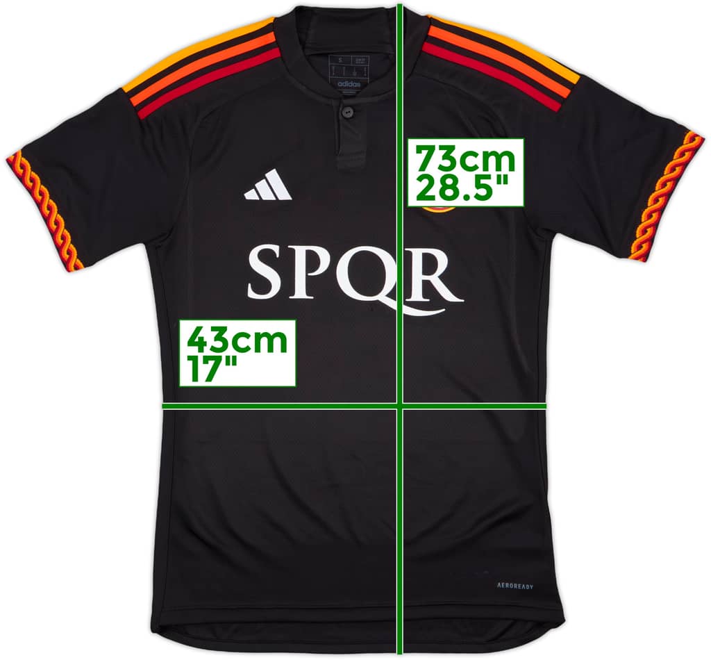 2023-24 Roma Third Shirt - 5/10 - (S)