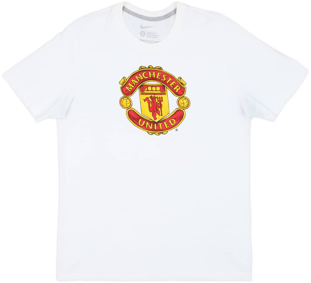 2011-12 Manchester United Nike Cotton Tee - 5/10 - (L)
