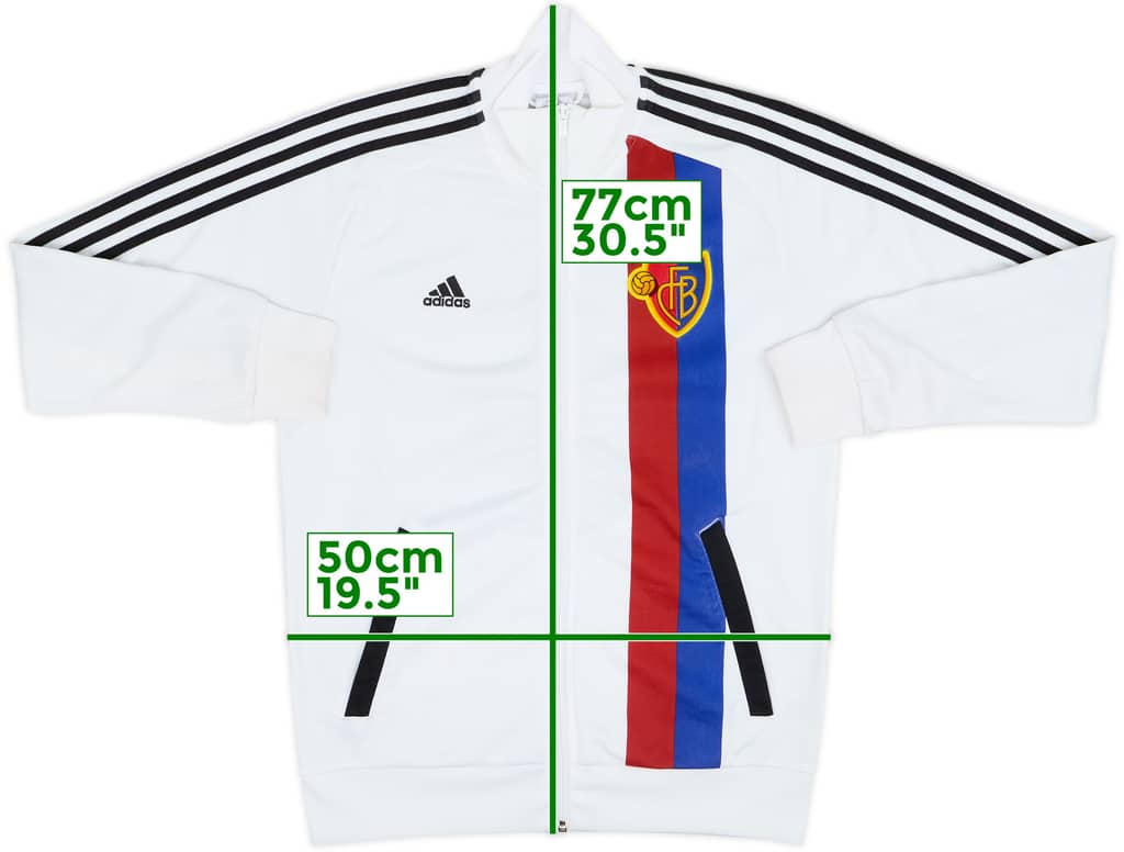 2012-13 FC Basel adidas Track Jacket - 6/10 - (S)