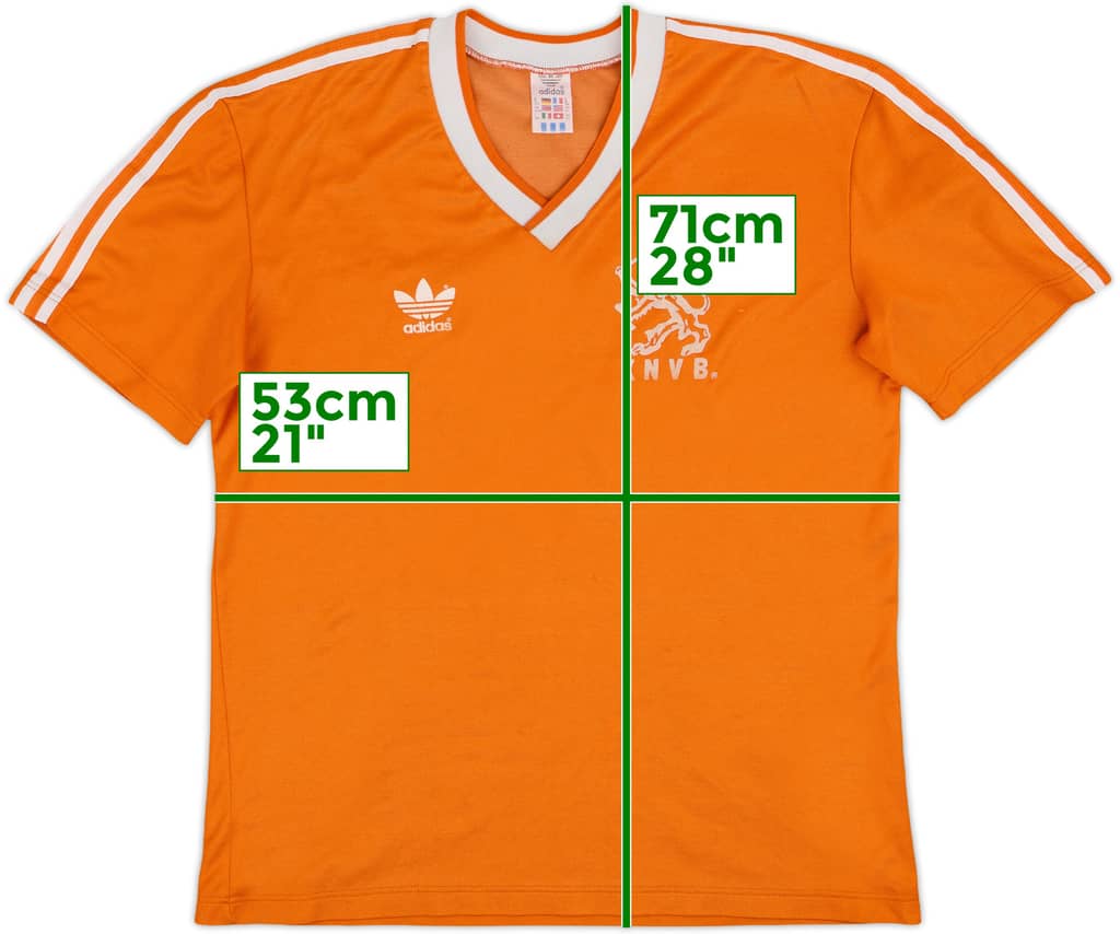 1985-88 Netherlands Home Shirt - 7/10 - (M/L)