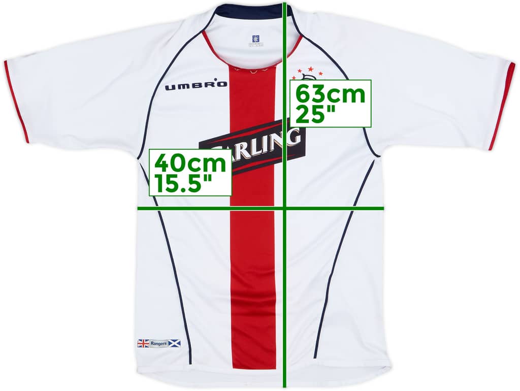 2005-06 Rangers Away Shirt - 6/10 - (S.Boys)