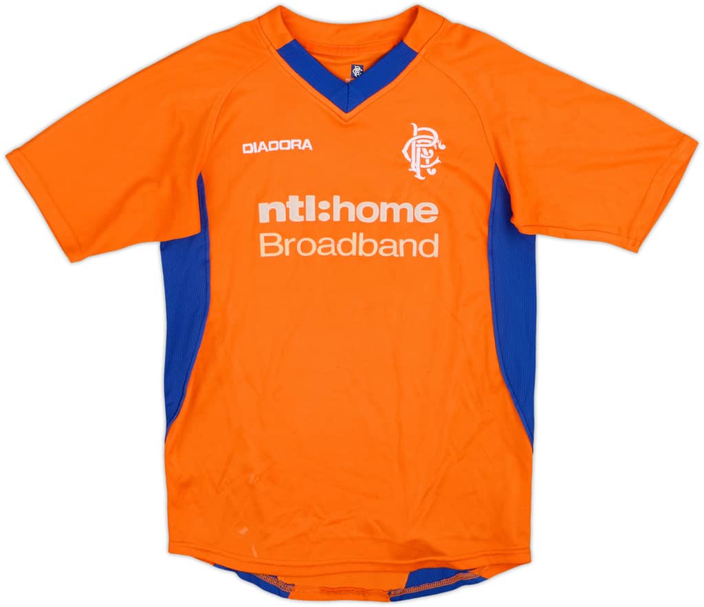 2002-03 Rangers Away Shirt - 6/10 - (M.Boys)