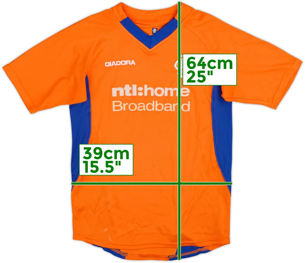 2002-03 Rangers Away Shirt - 6/10 - (M.Boys)