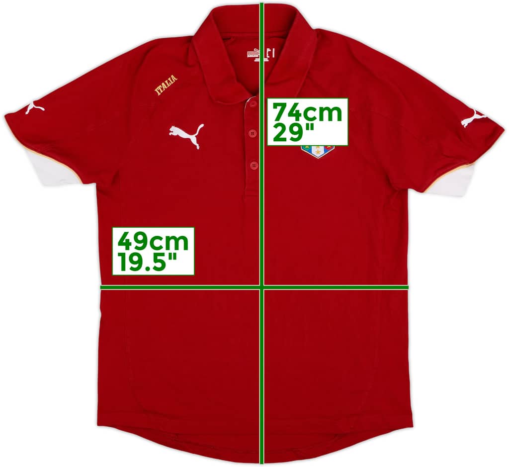 2012-13 Italy Puma Polo Shirt - 8/10 - (M)