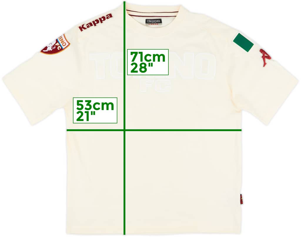 2010-11 Torino Kappa Cotton Tee - 9/10 - (L)