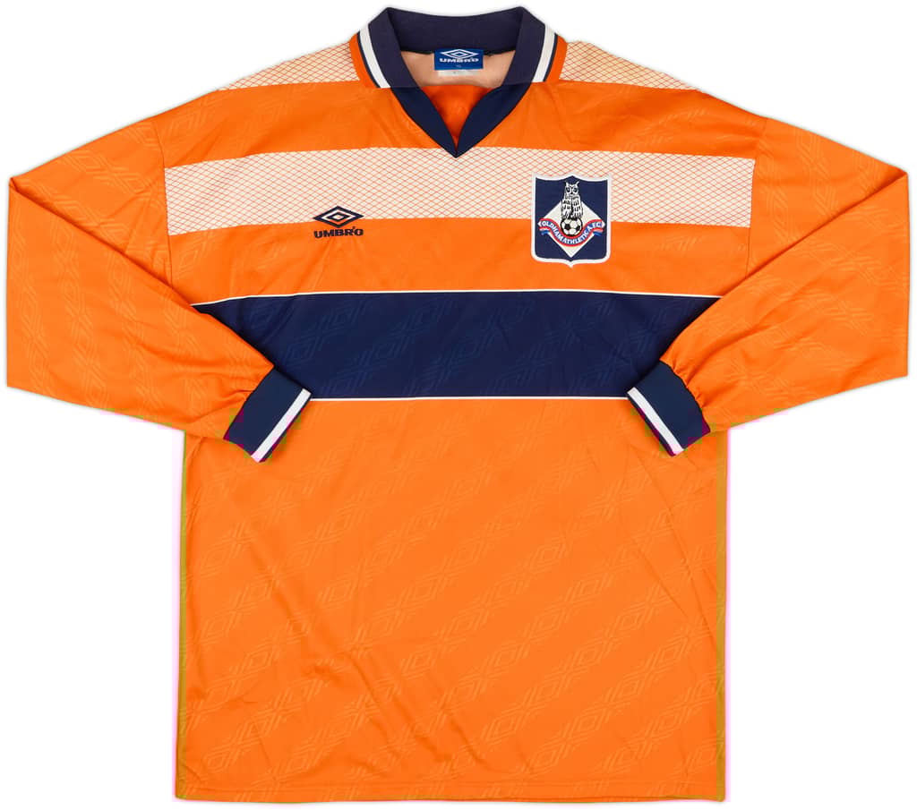 1994-96 Oldham Player Issue Away L/S Shirt - 9/10 - (XL)