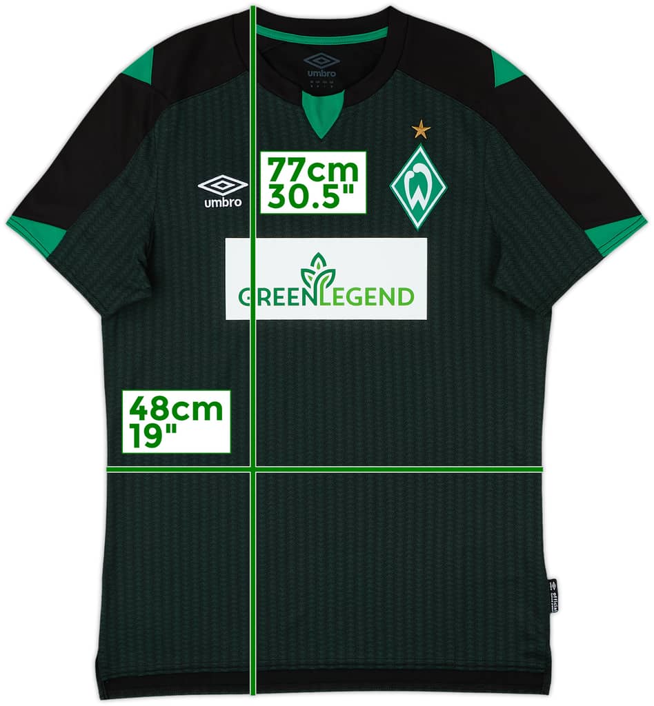 2021-22 Werder Bremen Third Shirt - 10/10 - (M)