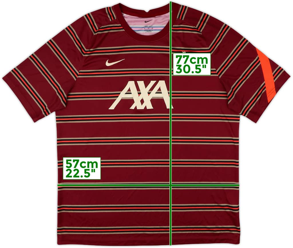 2021-22 Liverpool Nike Training Shirt - 7/10 - (XL)