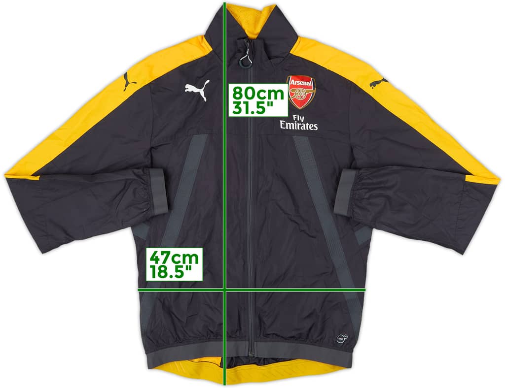 2016-17 Arsenal Puma Track Jacket - 6/10 - (S)