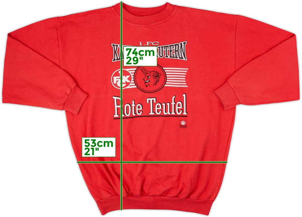 1990s Kaiserslautern Sweat Top - 7/10 - (XL)