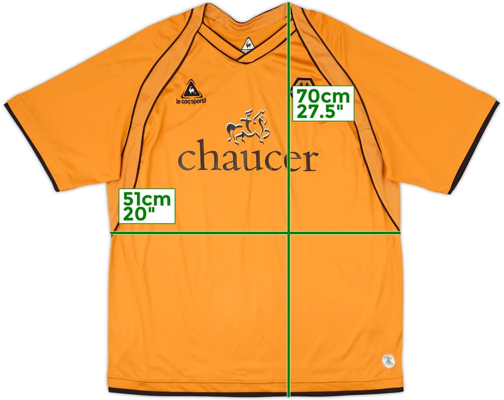 2006-08 Wolves Home Shirt - 8/10 - (L)