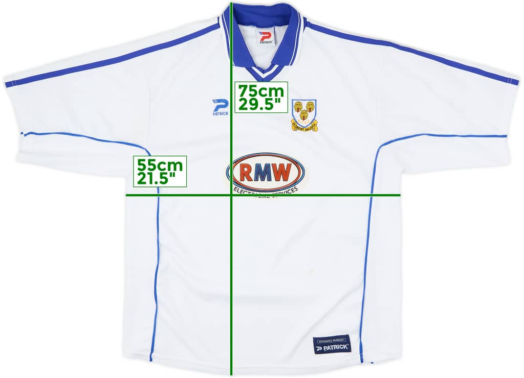 2000-02 Shrewsbury Town Away Shirt - 7/10 - (XXL)