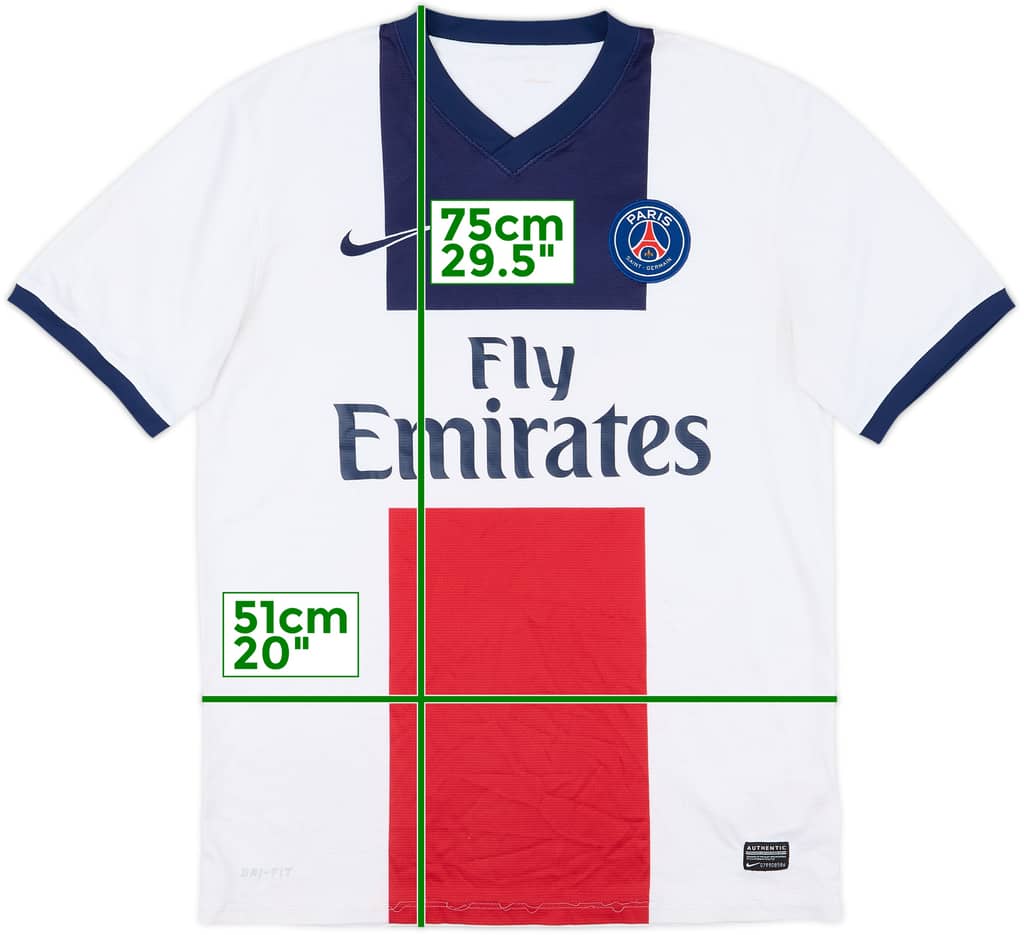 2013-14 Paris Saint-Germain Away Shirt - 5/10 - (M)