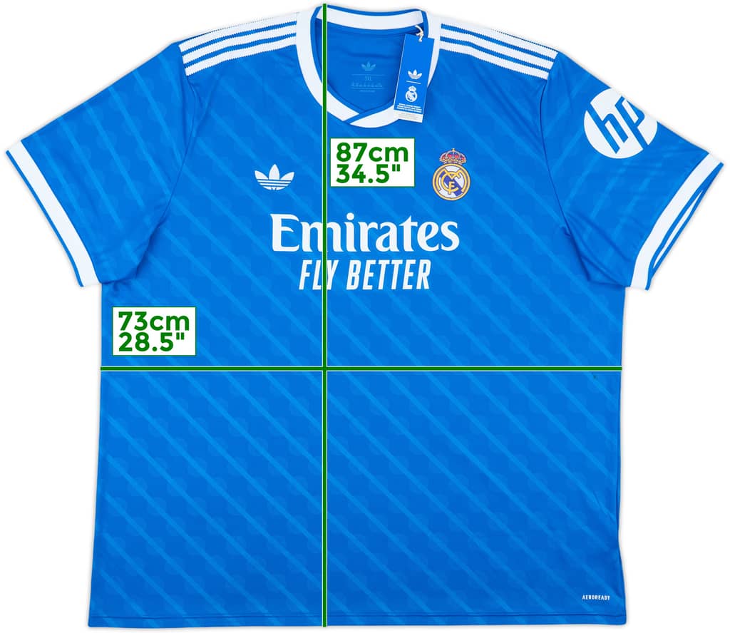 2025-26 Real Madrid Third Shirt (3XL)