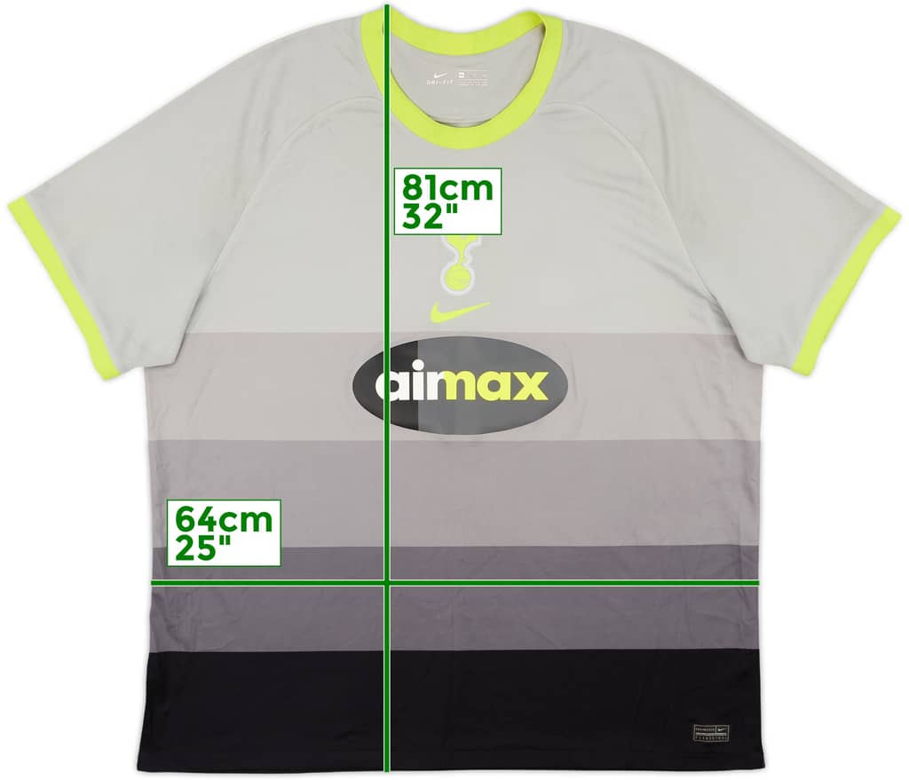 2021-22 Tottenham Nike Air Max Shirt - 10/10 - (XXL)