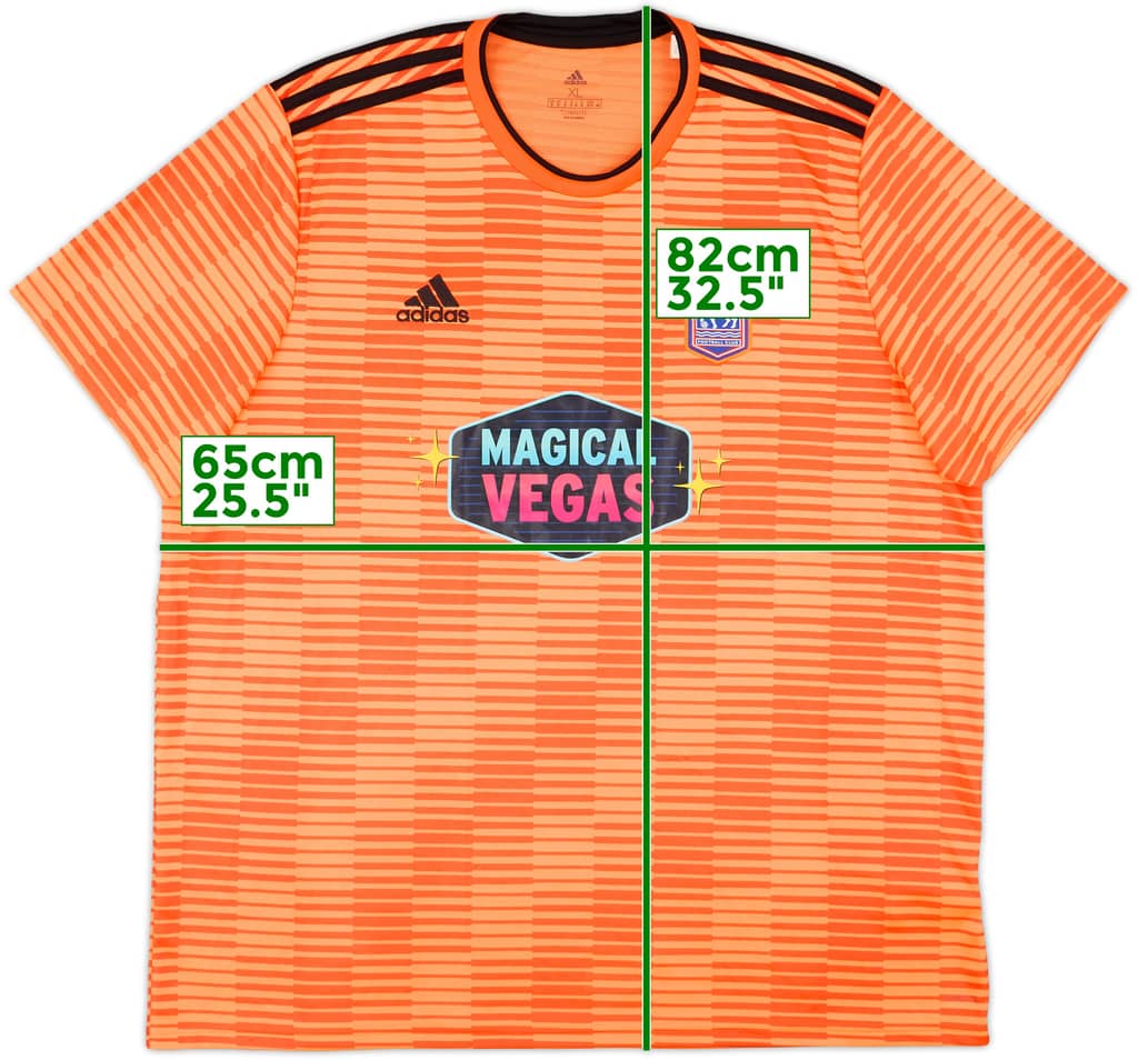 2018-20 Ipswich Away Shirt - 8/10 - (XL)