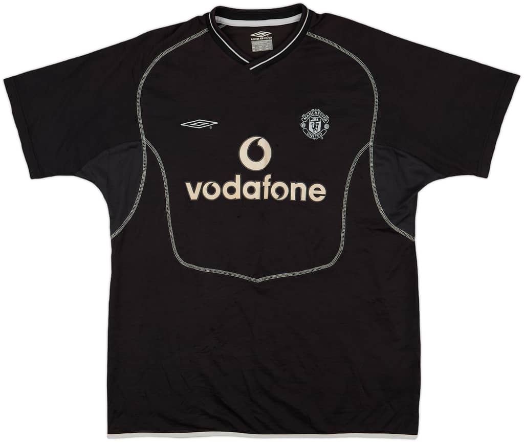 2000-02 Manchester United GK S/S Shirt - 4/10 - (XL)