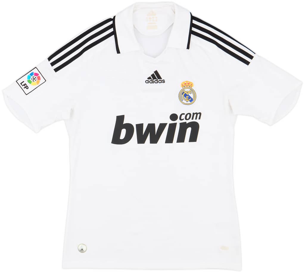 2008-09 Real Madrid Home Shirt - 8/10 - (S)