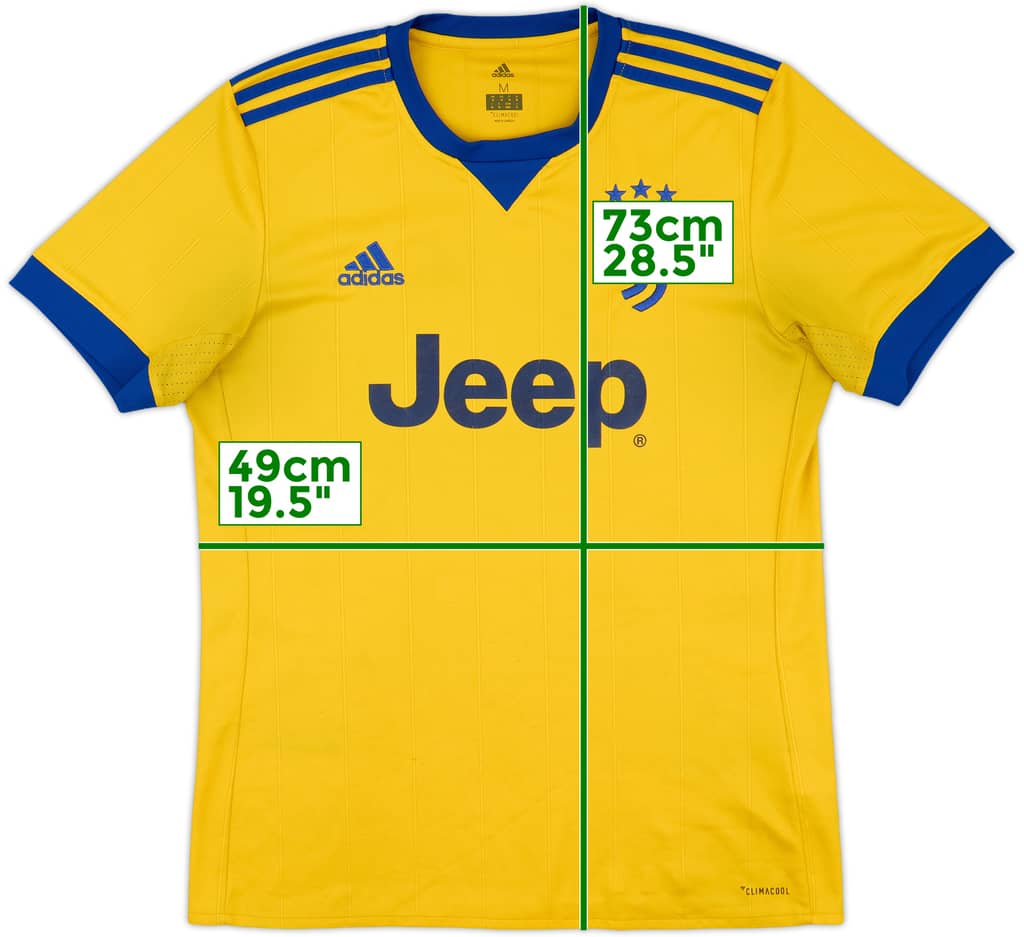 2017-18 Juventus Away Shirt - 5/10 - (M)