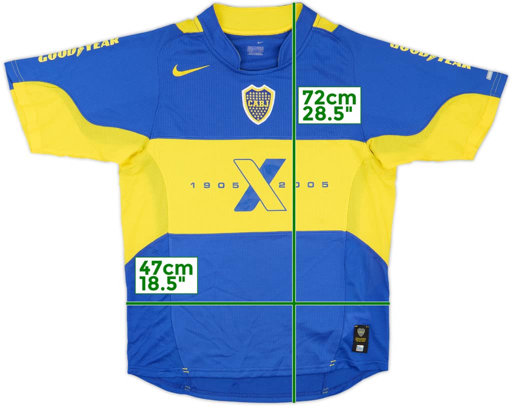2005 Boca Juniors Home Shirt - 9/10 - (S)