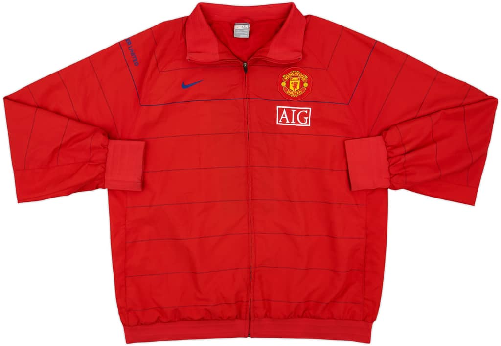 2008-09 Manchester United Nike Track Jacket - 8/10 - (XXL)