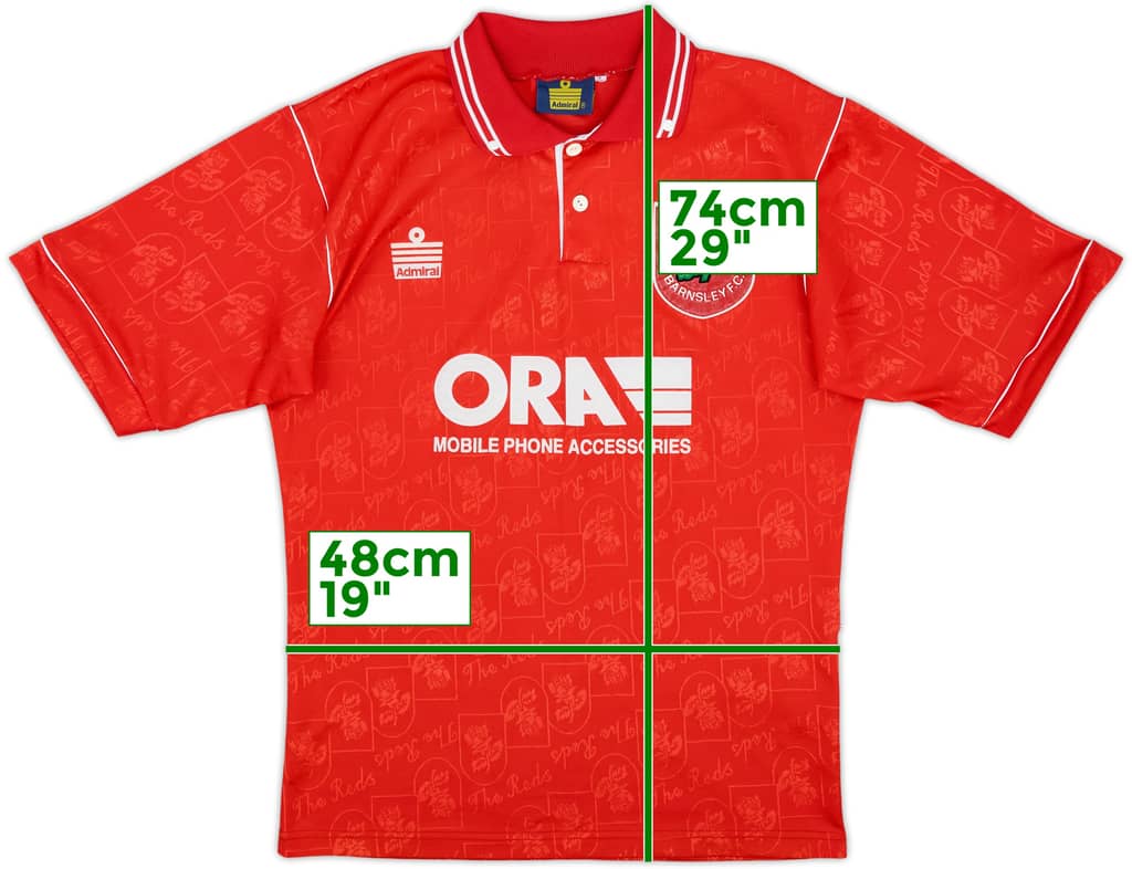 1996-97 Barnsley Home Shirt - 8/10 - (S)