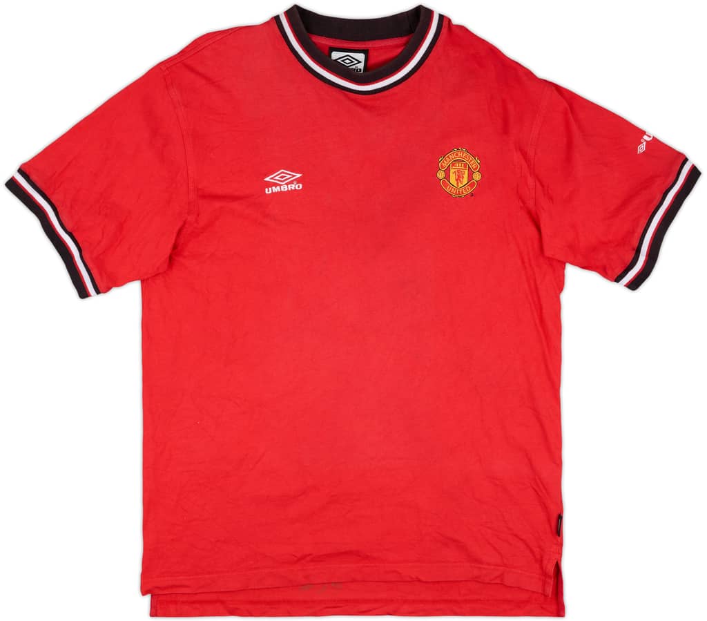 1998-99 Manchester United Umbro Cotton Tee - 6/10 - (XL)