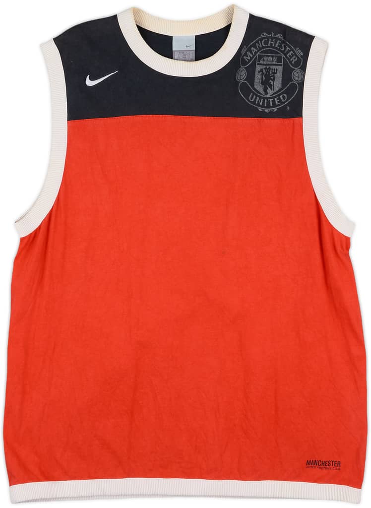 2005-06 Manchester United Nike Training Vest - 4/10 - (XL)