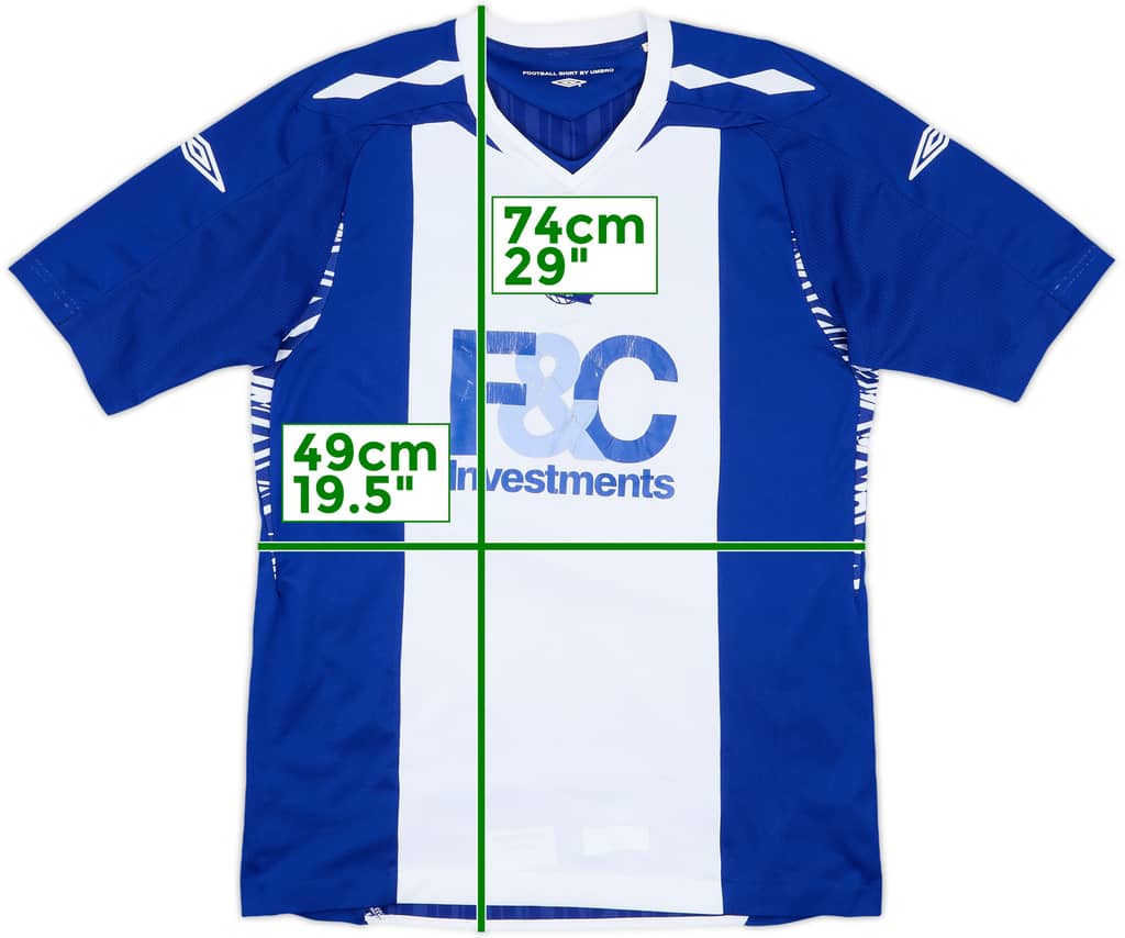 2007-08 Birmingham Home Shirt - 7/10 - (M)