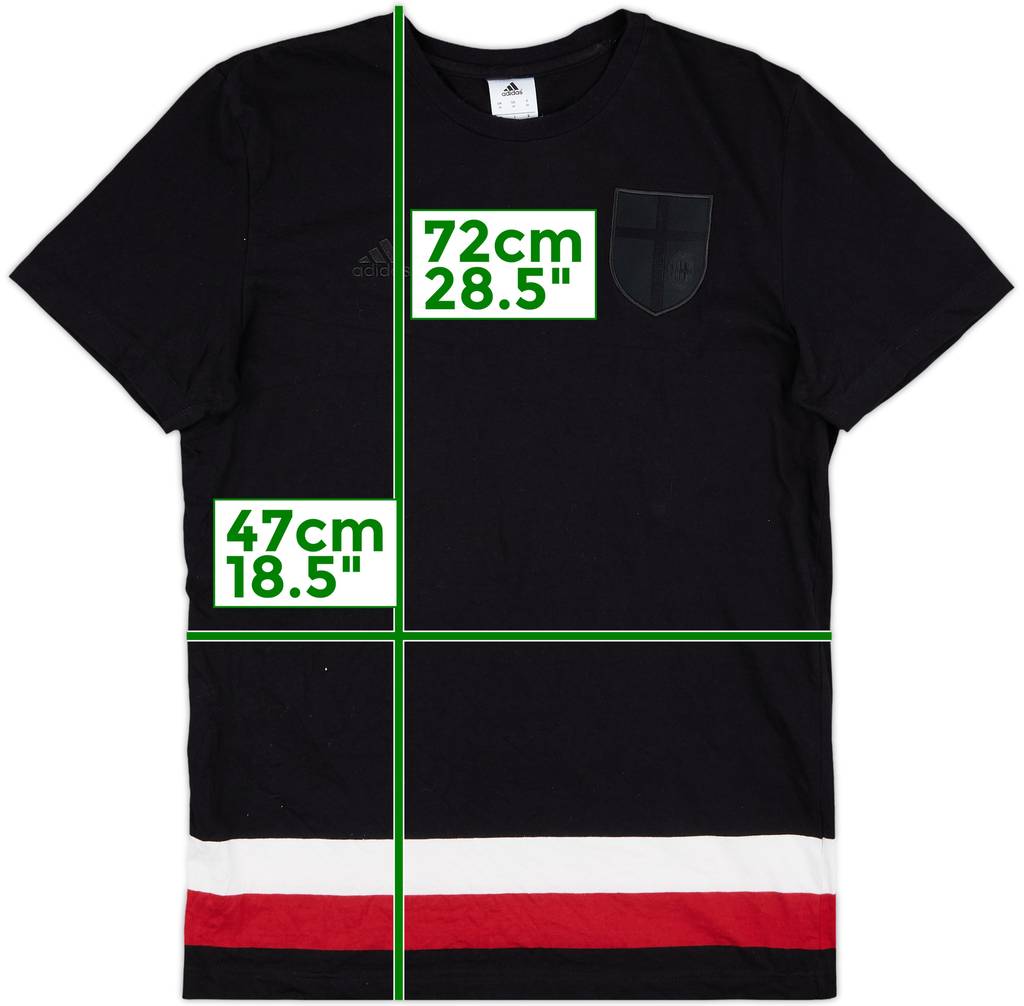 2015-16 AC Milan adidas Training Shirt - 7/10 - (M)