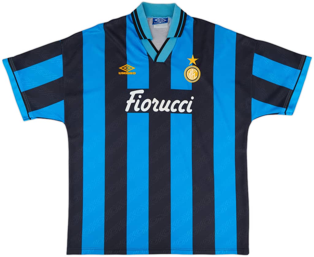 1994-95 Inter Milan Home Shirt - 7/10 - (XL)