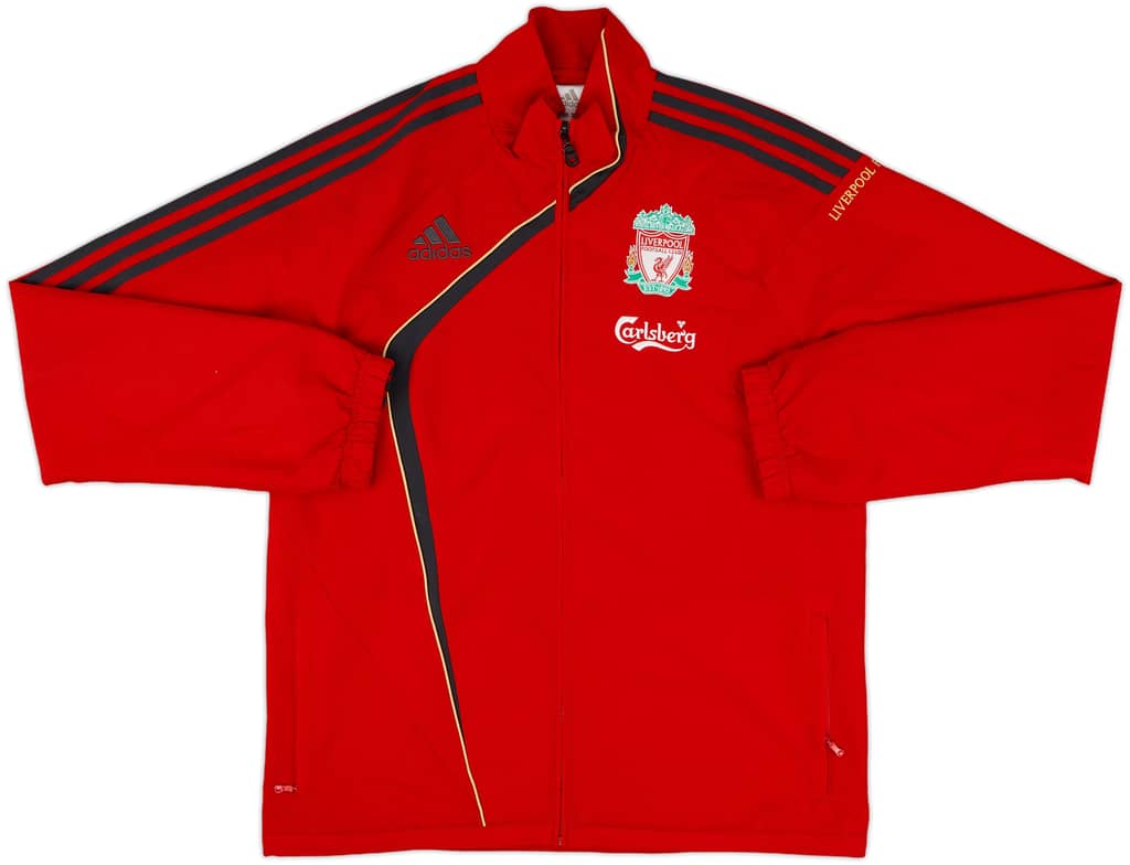 2009-10 Liverpool adidas Track Jacket - 8/10 - (S)