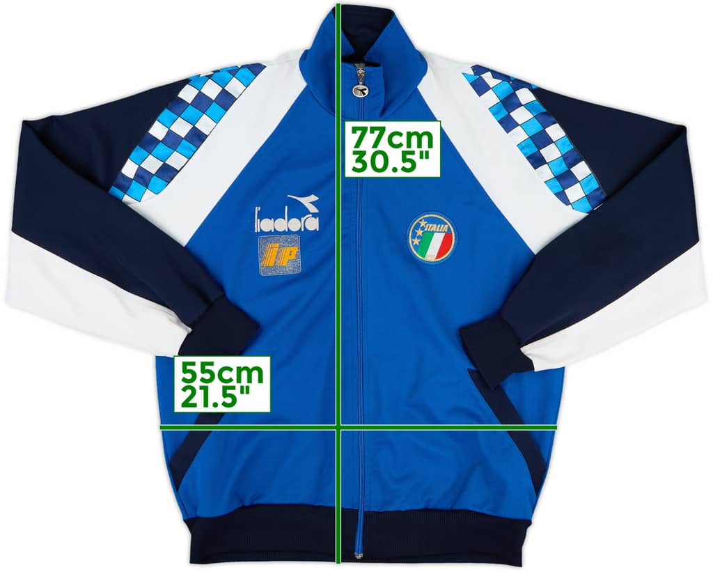 1990 Italy Diadora Track Jacket - 4/10 - (L)
