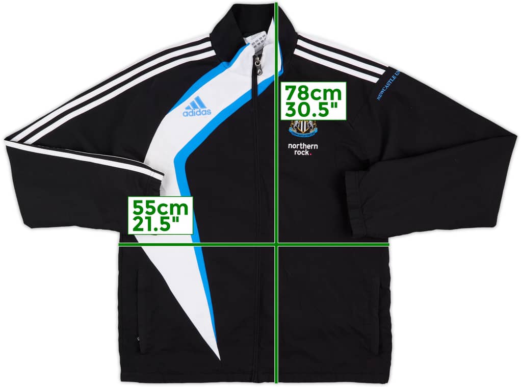 2009-10 Newcastle adidas Track Jacket - 6/10 - (M)