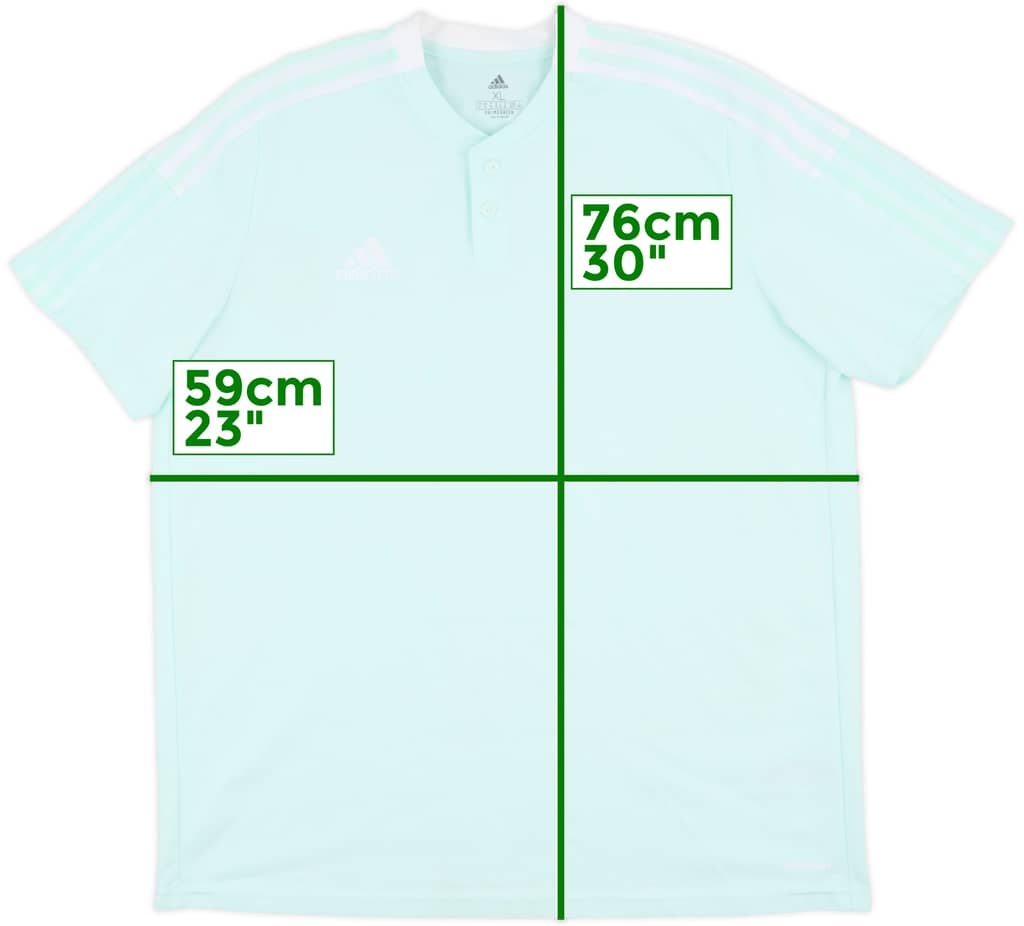 2021-22 Fulham adidas Polo Shirt - 7/10 - (XL)