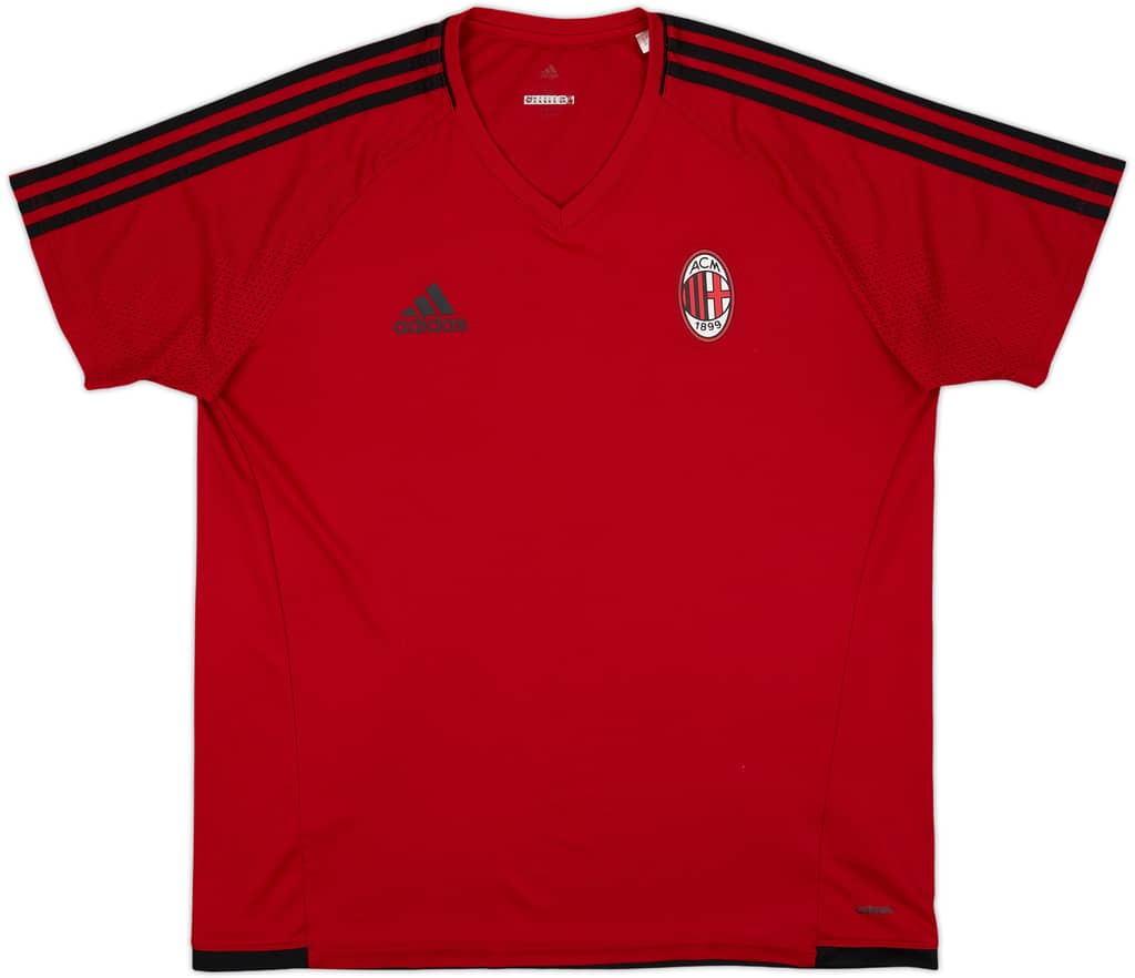 2017-18 AC Milan adizero Training Shirt - 9/10 - (XL)