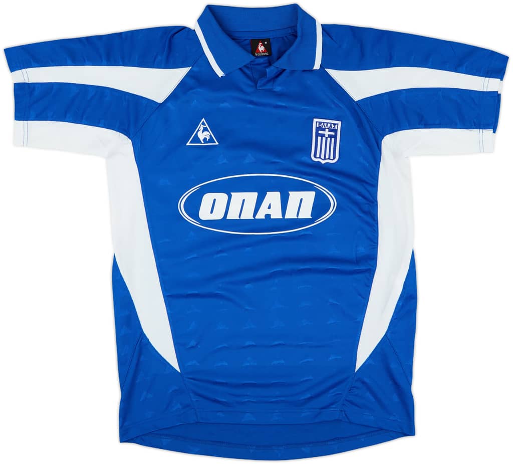 2002-04 Greece Home Shirt - 10/10 - (M)