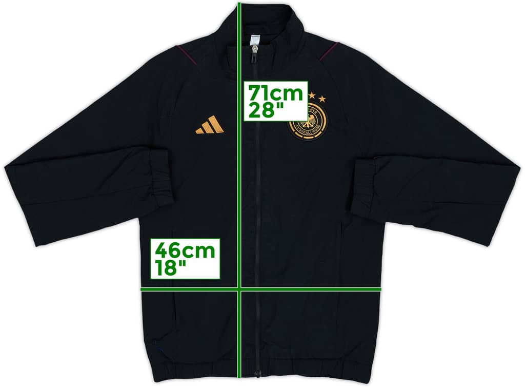 2022-23 Germany adidas Track Jacket - 8/10 - (XS)