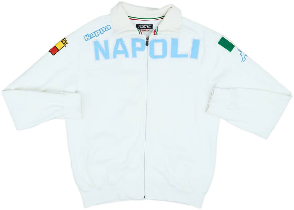 2009-10 Napoli Kappa Track Jacket - 8/10 - (XL)