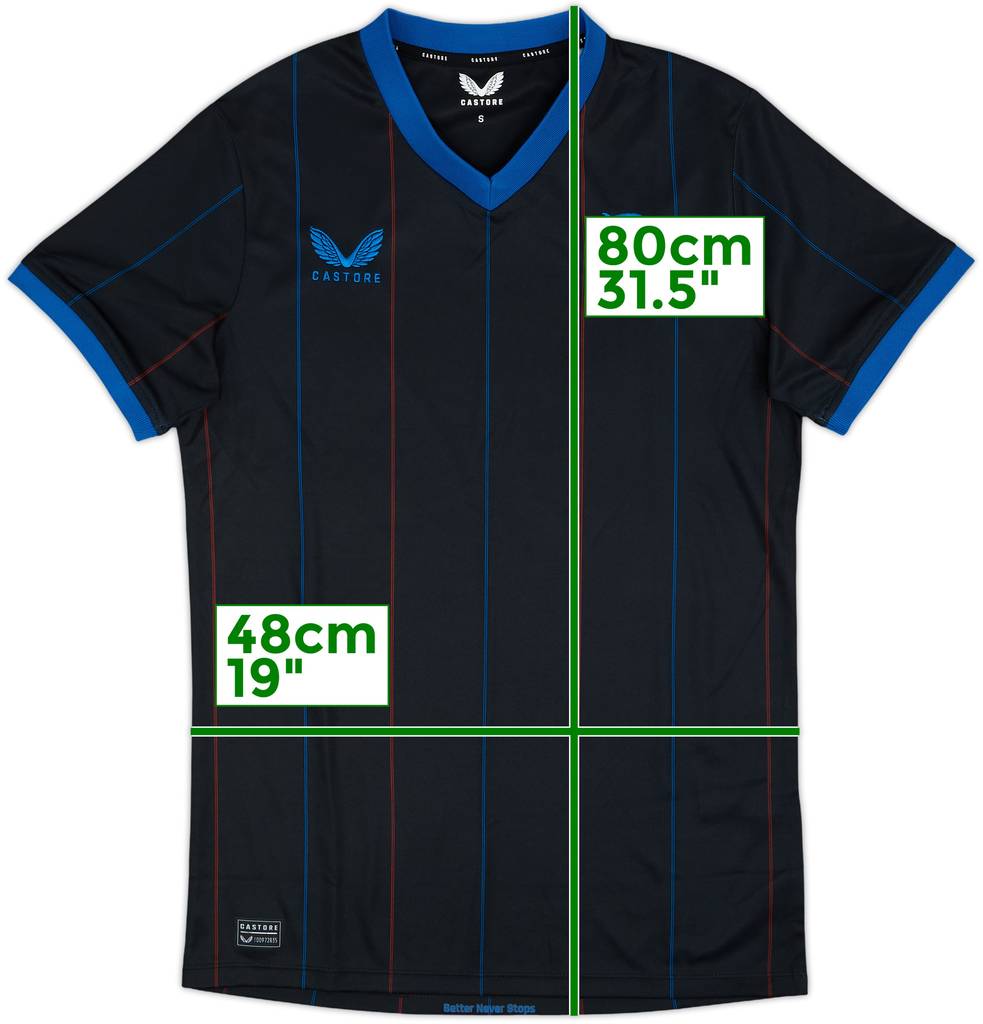 2022-23 Rangers Fourth Shirt - 9/10 - (S)