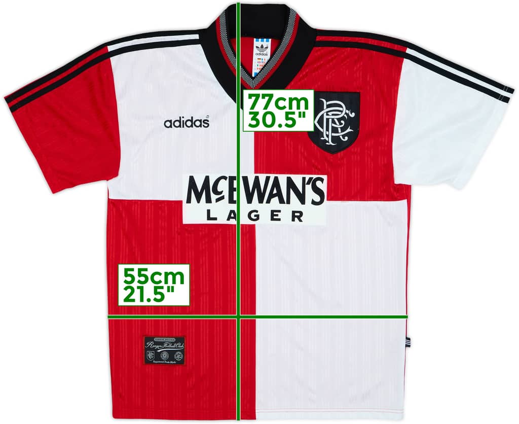 1995-96 Rangers Away Shirt - 8/10 - (M)