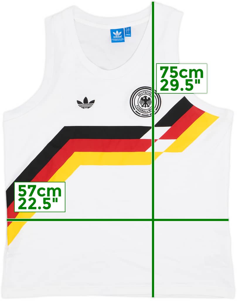2016-17 Germany adidas '88' Retro Training Vest - 8/10 - (L)
